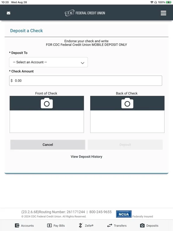 CDC FCU Mobile Banking screenshot 3