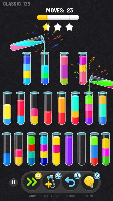 Color Water Sort Puzzle 3D screenshot 2