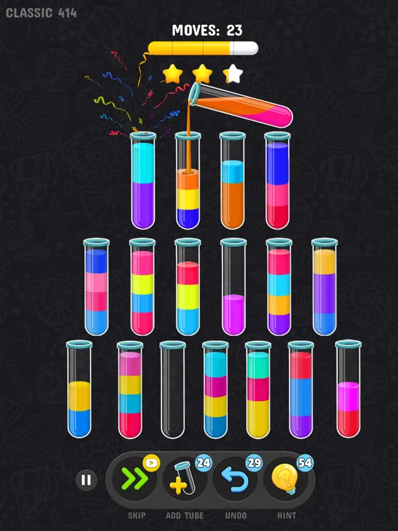 Color Water Sort Puzzle 3D screenshot 5