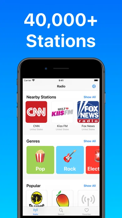 FM Radio App screenshot 1