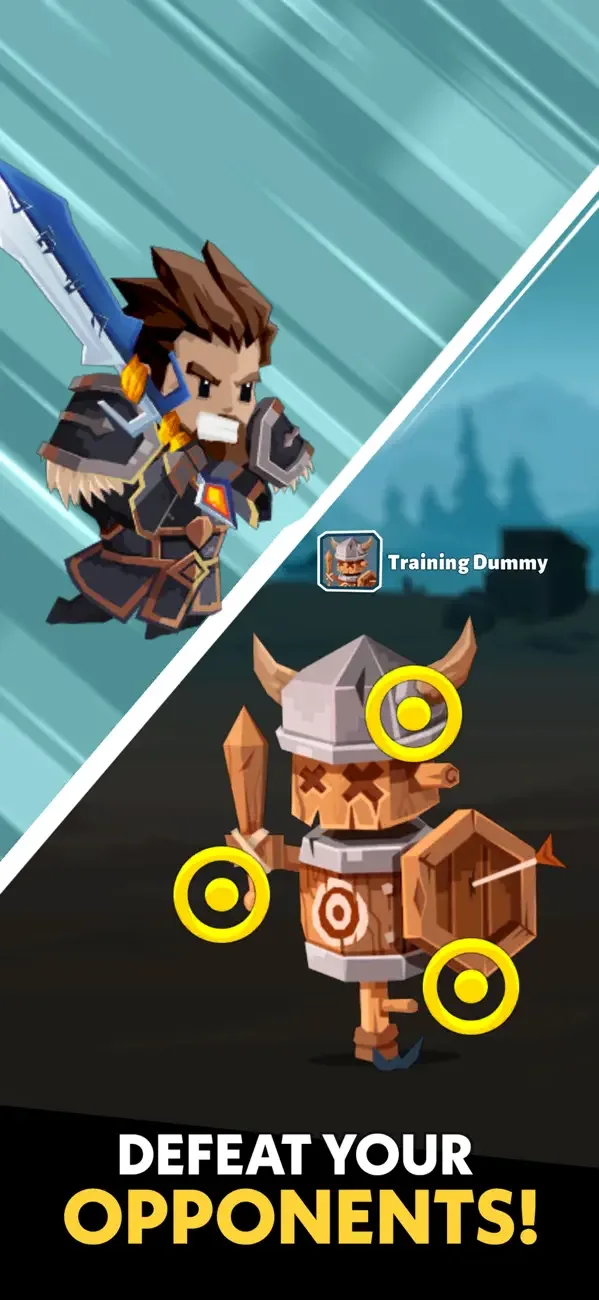 Slash & Roll: Dice Heroes screenshot 1
