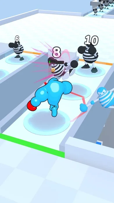 Punchy Race: Run & Fight Game screenshot 3
