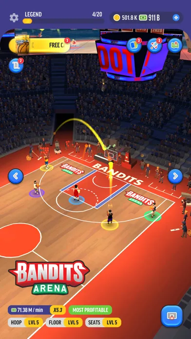 Basketball Legends Tycoon screenshot 2