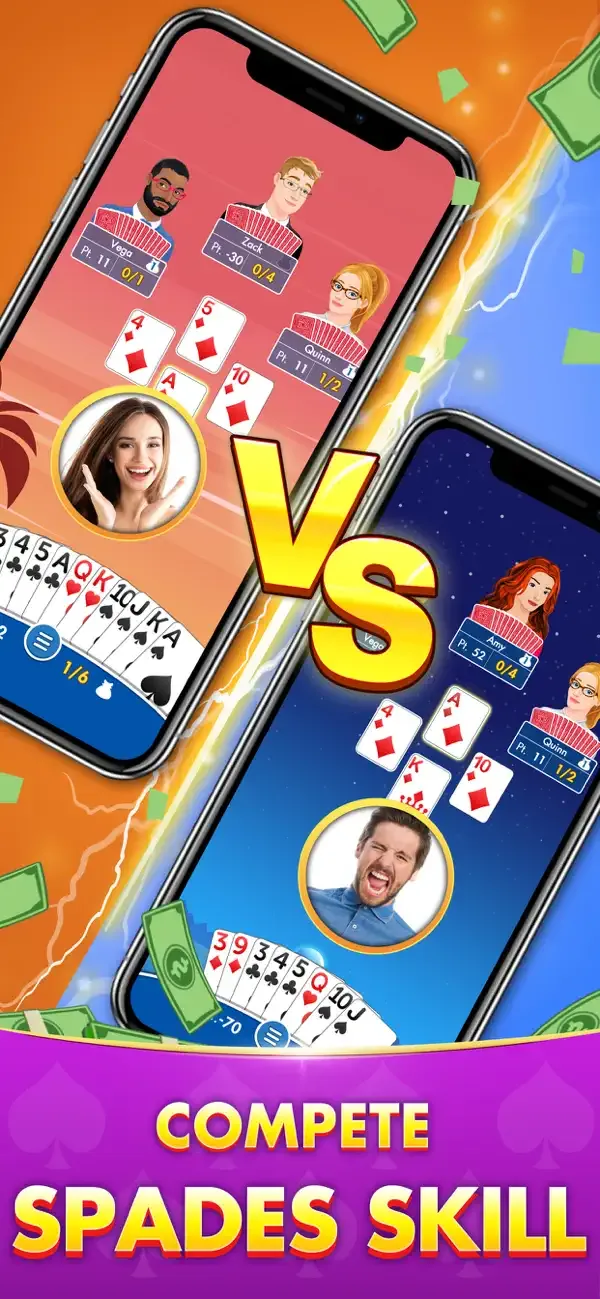Spades Cash - Win Real Prize screenshot 2