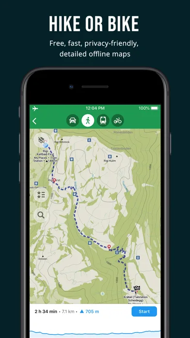 Organic Maps・Maps & Navigation screenshot 1