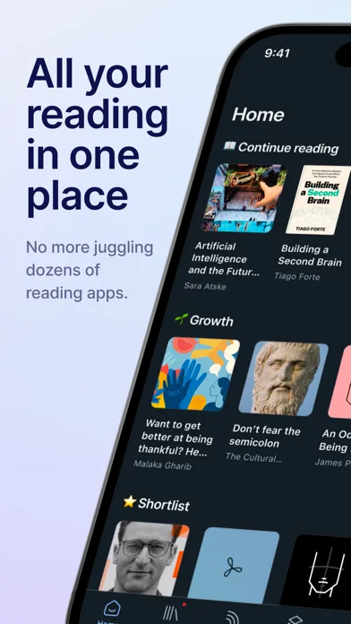 Readwise Reader screenshot 1