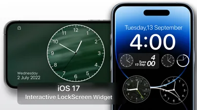 Analog Clock - Desk Widget screenshot 1