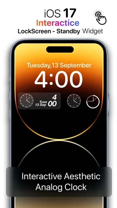 Analog Clock - Desk Widget screenshot 2