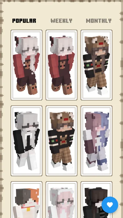 Skins for Minecraft : Skin Hub screenshot 1