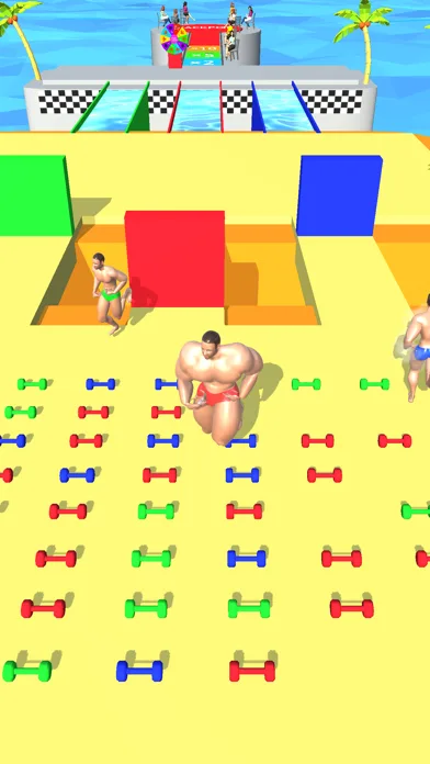 Muscle Race 3D screenshot 1