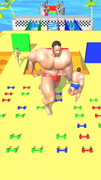Muscle Race 3D screenshot 3