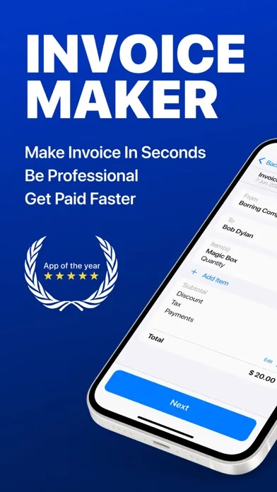 Docly Invoice Maker - PRO screenshot 1