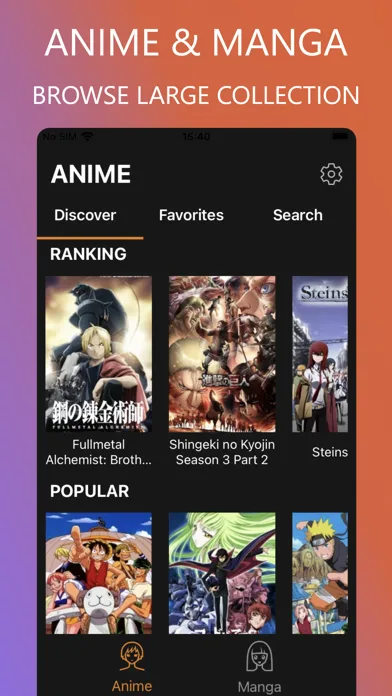 Anime TV ◆ Manga Reader screenshot 1