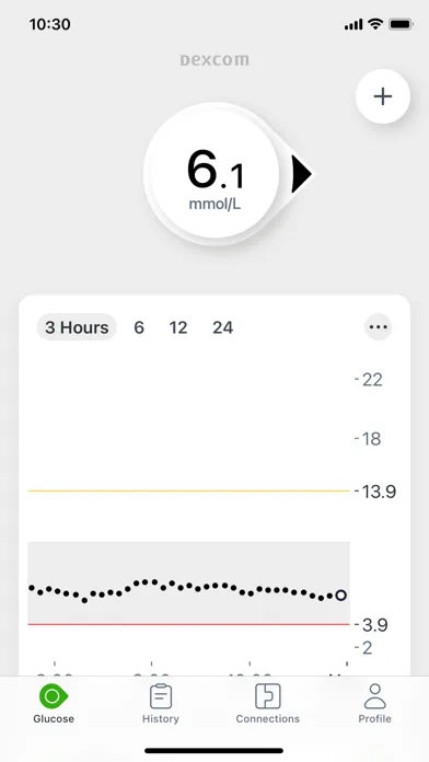 Dexcom G7 screenshot 2