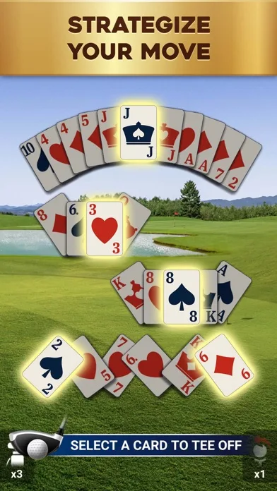 Golf Solitaire: Pro Tour screenshot 2