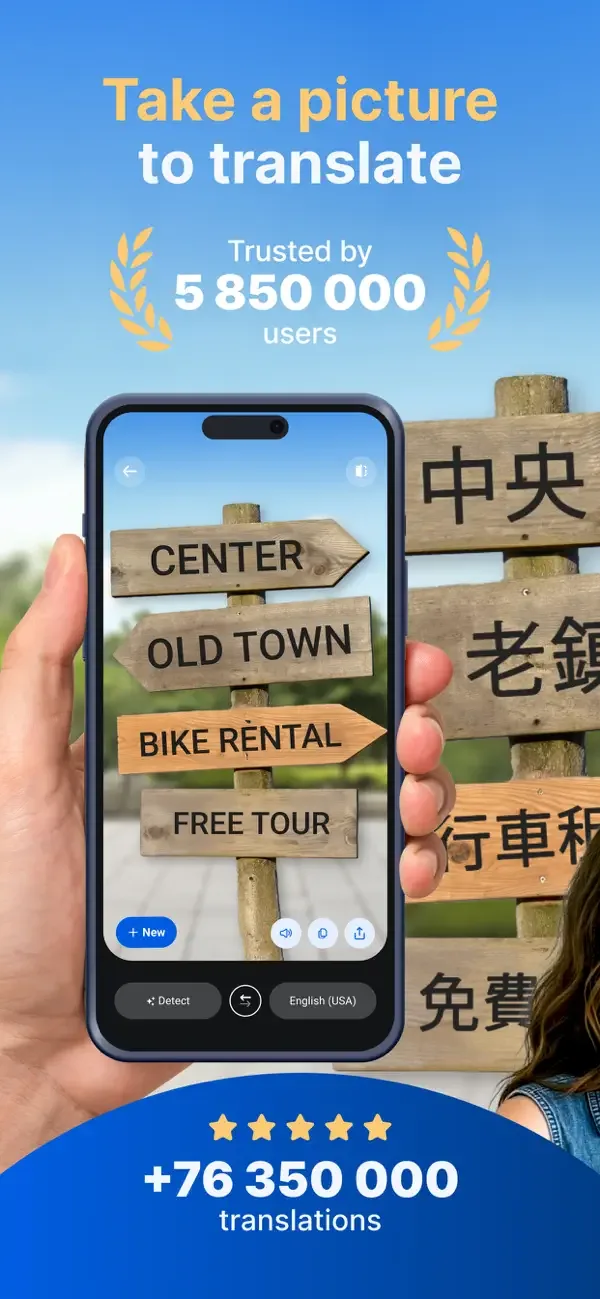 Translator GO: AI Translate screenshot 1