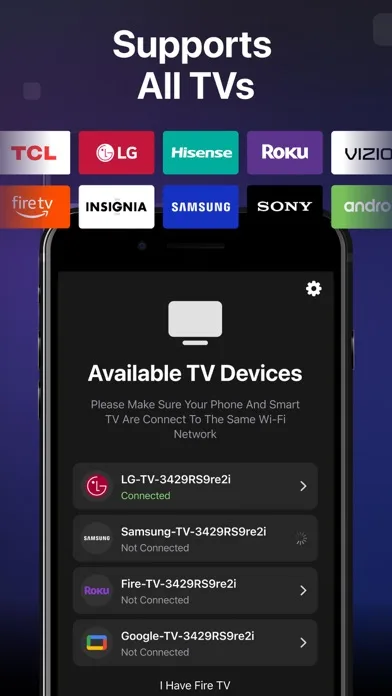 Smart TV Remote Control Plus screenshot 1