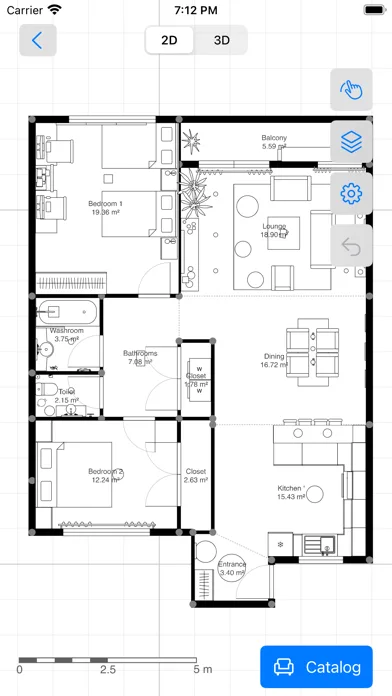 4Plan Home & Interior Planner screenshot 1