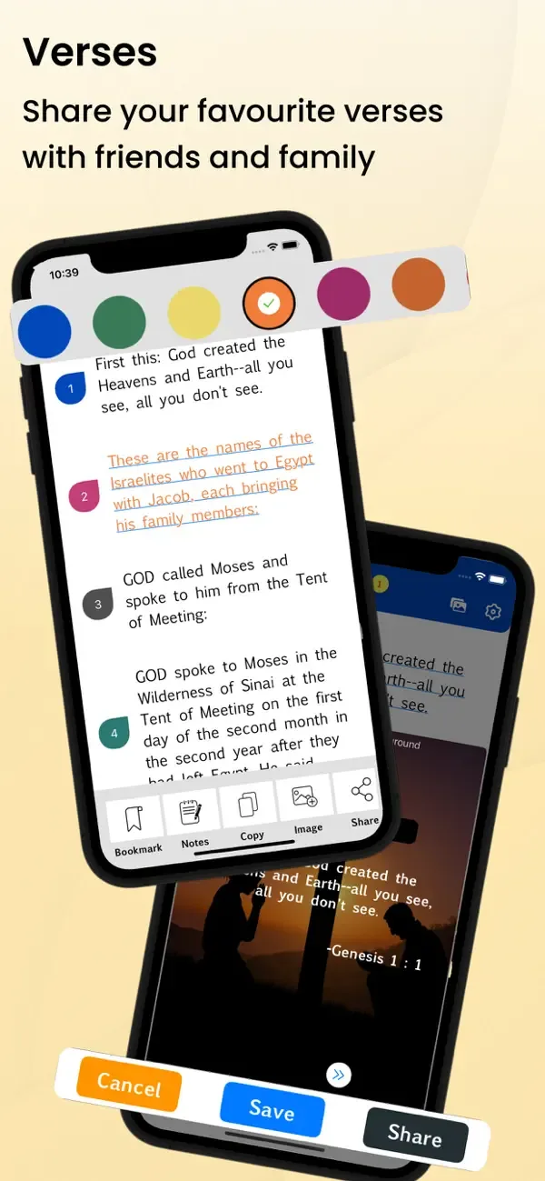 Holy Bible Message Bible (MSG) screenshot 2