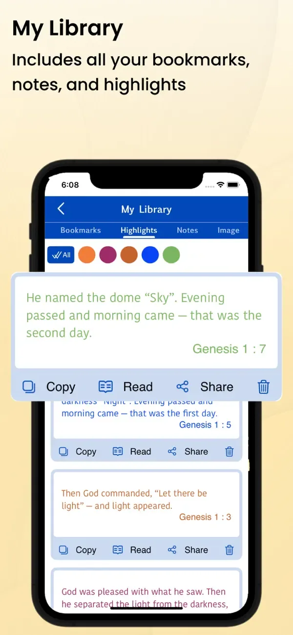 Holy Bible Message Bible (MSG) screenshot 5