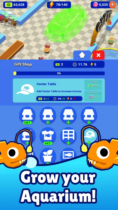 Idle Aquarium: Fish Tank Zoo screenshot 4