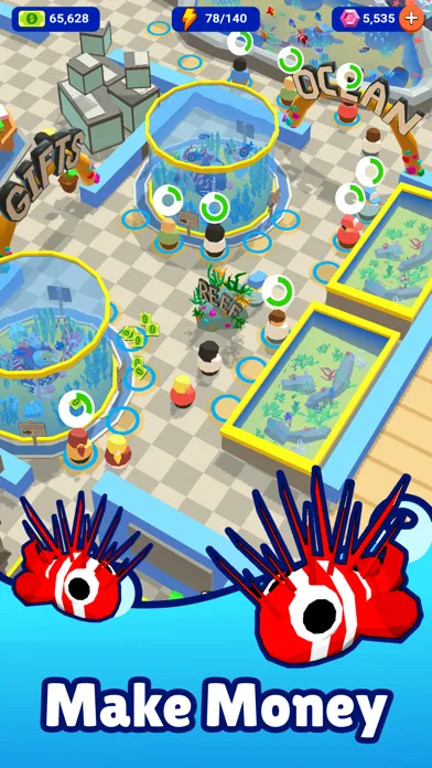 Idle Aquarium: Fish Tank Zoo screenshot 5