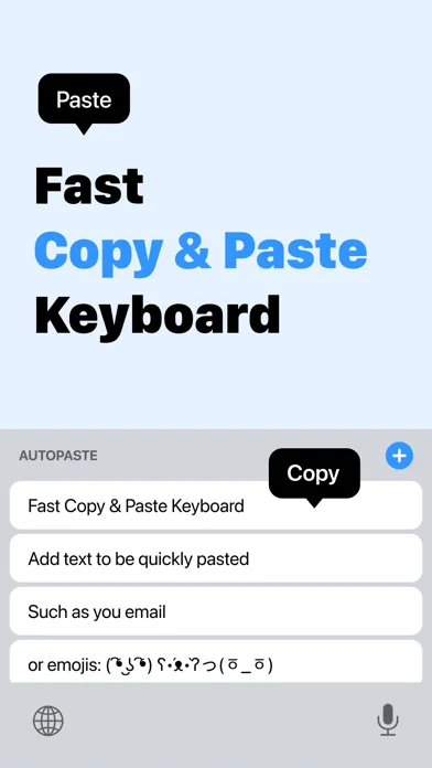 AutoPaste - Keyboard screenshot 2
