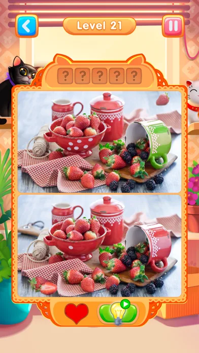 Meow - Find 5 Differences Game screenshot 1