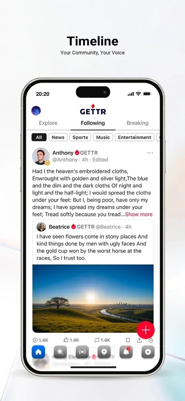 GETTR - A Marketplace of Ideas screenshot 3