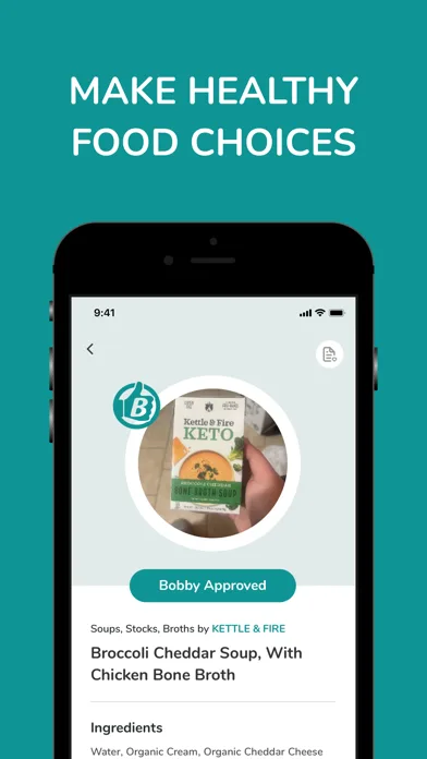 Bobby Approved - Food Scanner screenshot 1