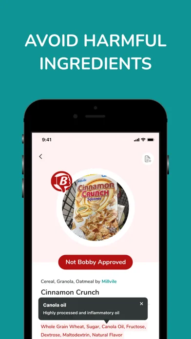 Bobby Approved - Food Scanner screenshot 3