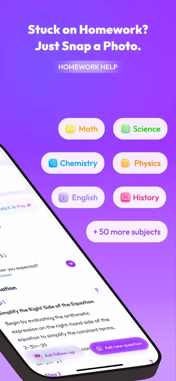 StudyX: AI Homework & Study screenshot 2