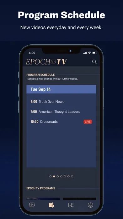 Epoch TV screenshot 4