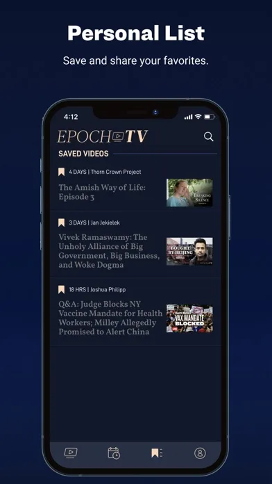 Epoch TV screenshot 5