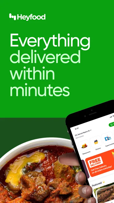 Heyfood - Food Delivery screenshot 1