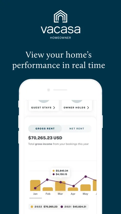 Vacasa Homeowner screenshot 1