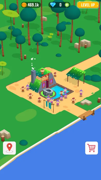 Idle Jungle: Survival Builder screenshot 3