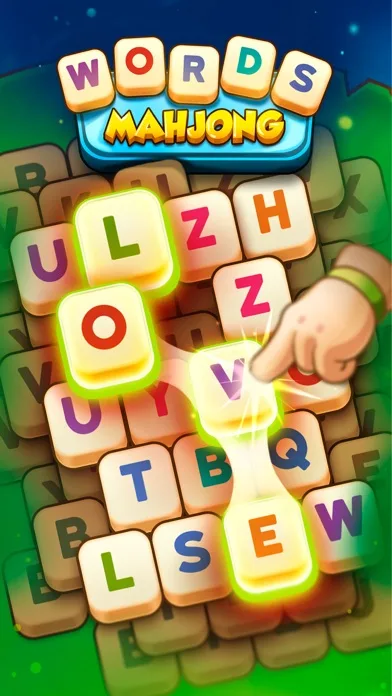 Words Mahjong - Search & merge screenshot 1