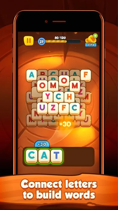 Words Mahjong - Search & merge screenshot 2