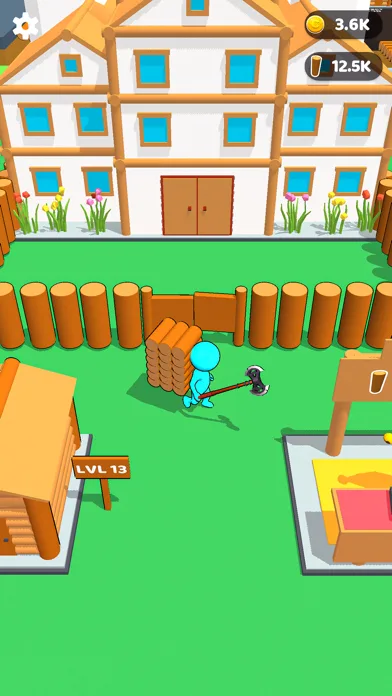 Craftheim - 3D Idle Lumberjack screenshot 2
