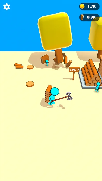 Craftheim - 3D Idle Lumberjack screenshot 5