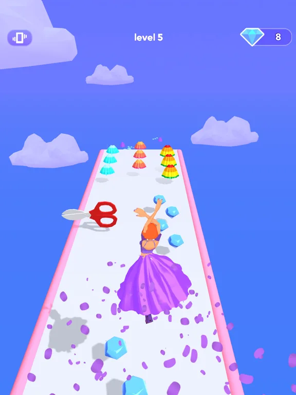 Hover Skirt: stack & dress up screenshot 5