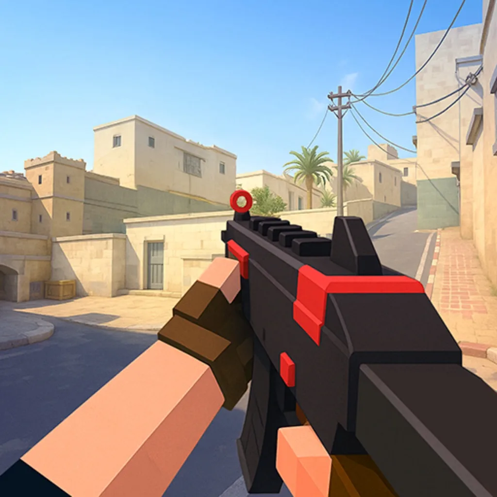 BLOCKFIELD: FPS Pixel Shooter