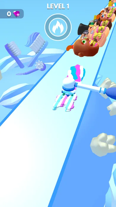 Teeth Runner! screenshot 1
