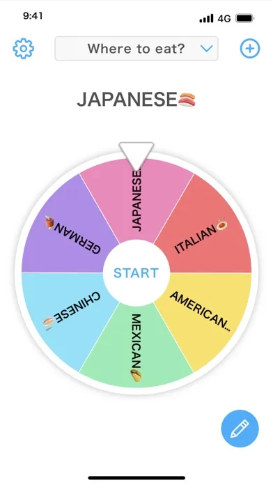 Wheel +: Spin Roulette Picker screenshot 1