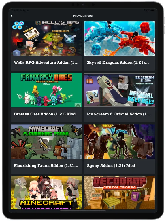 MCPE ADDONS FOR MINECRAFT PE + screenshot 4