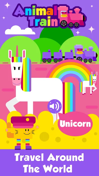 Animal Train - Learning Game screenshot 3