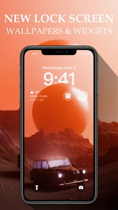 Themes: Fancy Widgets, Icons screenshot 1
