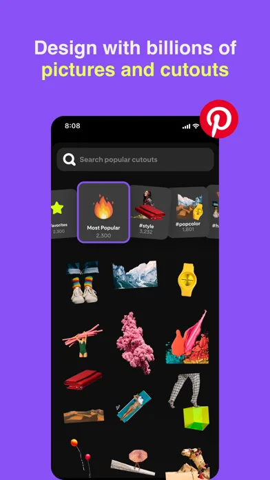 Shuffles by Pinterest screenshot 2