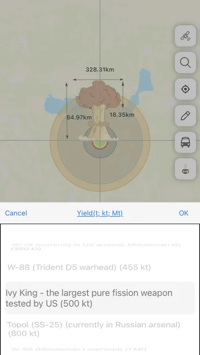 Nuke Simulator - Blast Map screenshot 3